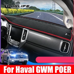 Car Dashboard Cover Dash Mat Carpet Cushion Sun Shade Dash Board Pad For Great Wall GWM POER Cannon UTE 2020 2021 Accessories