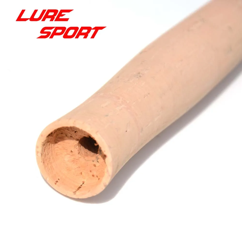 LureSport 18cm cork grip with sunken Fly Rod Building Component Cork Rod handle Repair Fishing Pole DIY Accessory