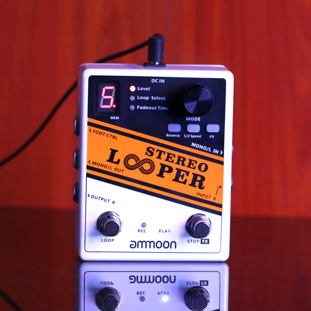 Loop M: La Mejor Pedalera de Loop Estéreo para Guitarra con 10 Bucles y 10 Minutos de Grabación