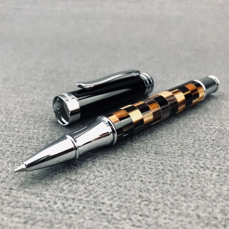 High Grade Resin Signature Pen Century Tofu Checkerboard Gel Pen