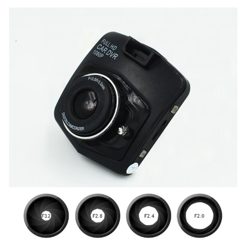 Car driving recorder hidden HD 1080P front and rear dual recording dual lens night vision panoramic free installation