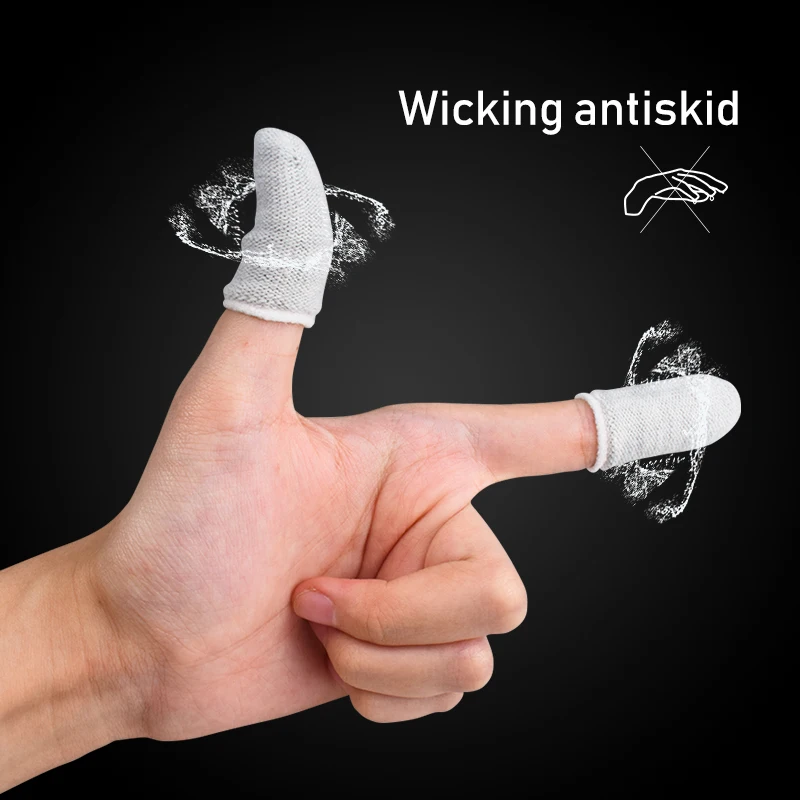 DATA FROG Breathable Game Controller Finger Cover Sweat Proof Gaming Thumb Sleeve Finger Thumb Sleeve Gloves For iphone Adnroid