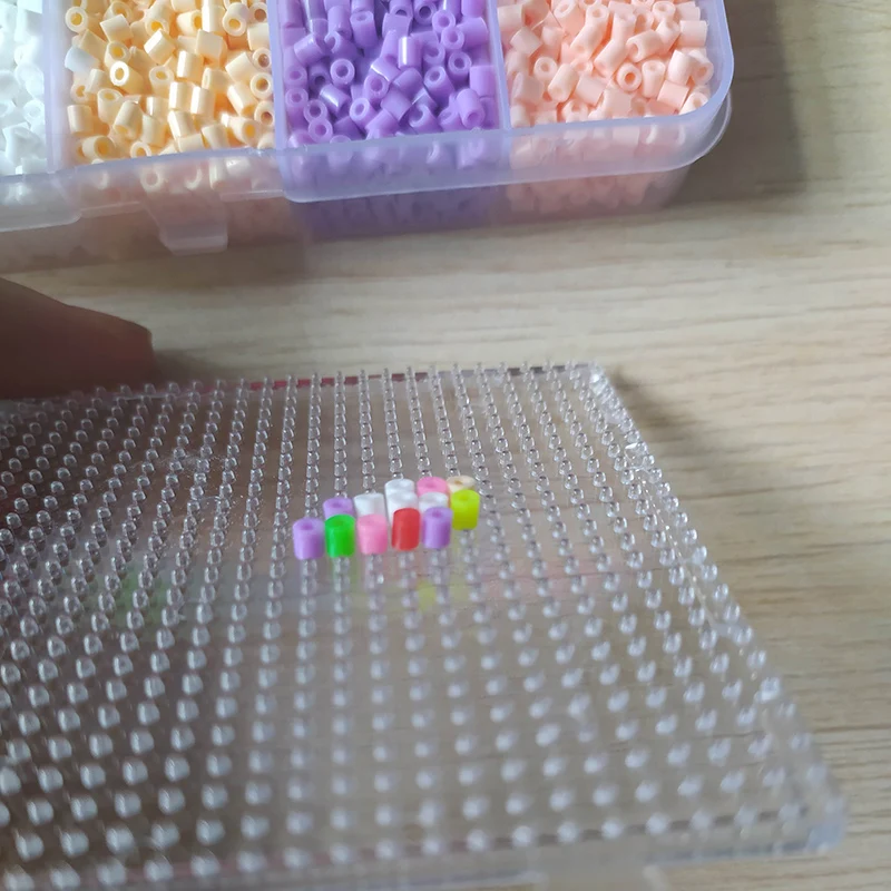 4500 pz/scatola 2.6mm mini hama beads kids Perler Fuse Beads giocattoli disponibili garanzia di qualità giocattolo fai da te per bambini attività