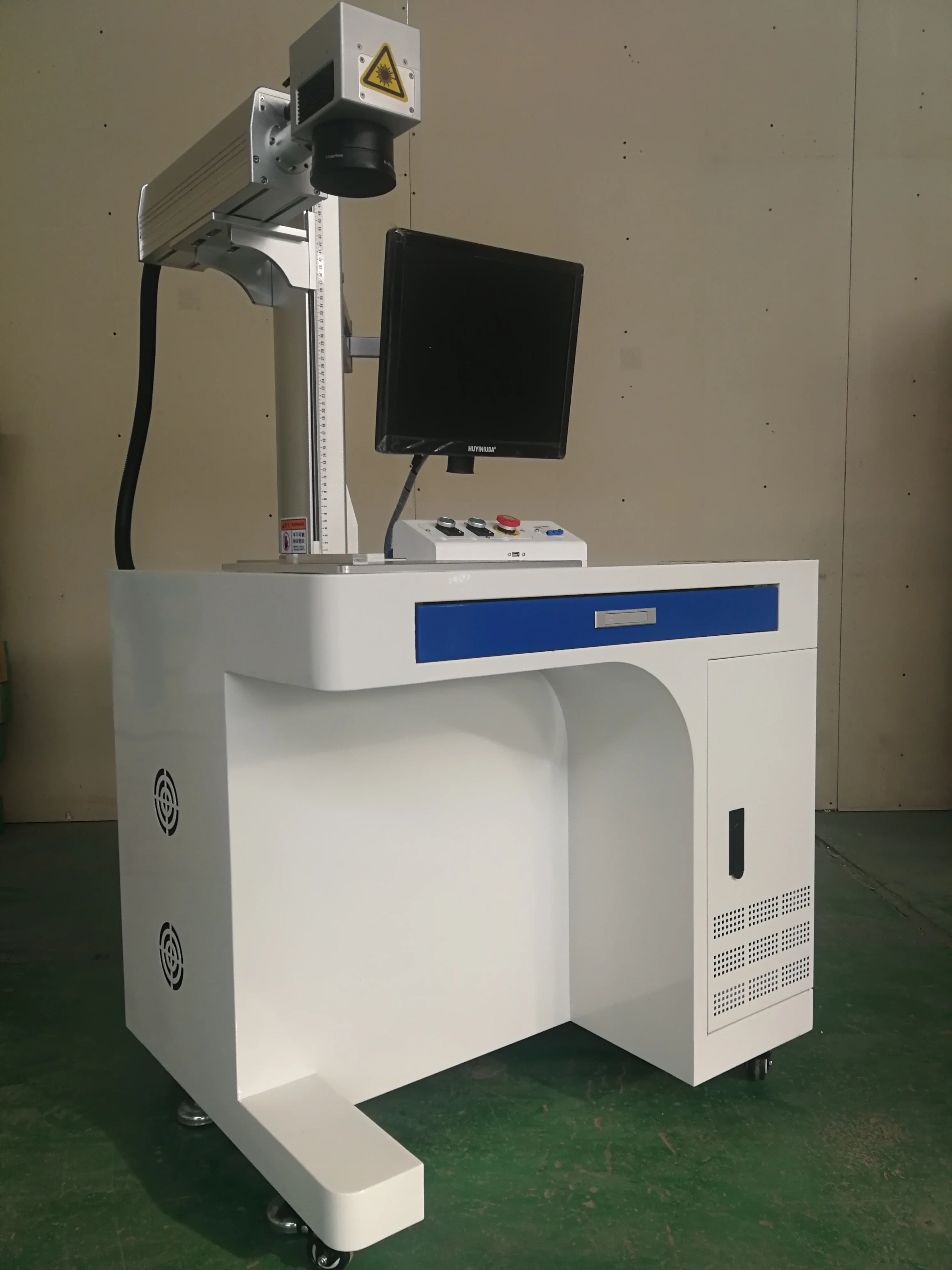 ROBOTEC 50W fiber laser metal marking machine silver fiber laser cutting machine gold aluminum stainless steel marker