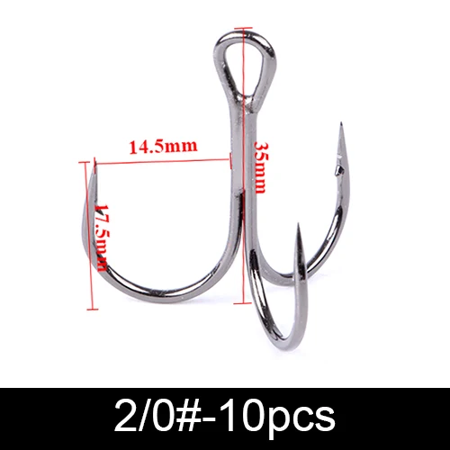 FTK Drillinge Baitholder Bass Angelhaken Köderhalter Fliegenbinden Kurbelhaken Set Salzwassernadel Angelhaken