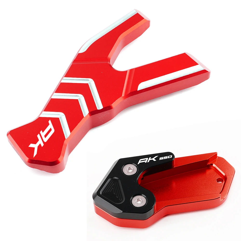 Motorcycle Side Stand Pad Enlarger & Kickstand Side Auxiliary For KYMCO AK550 AK 550 ak550 2017-2020 Modified Motorcycle parts