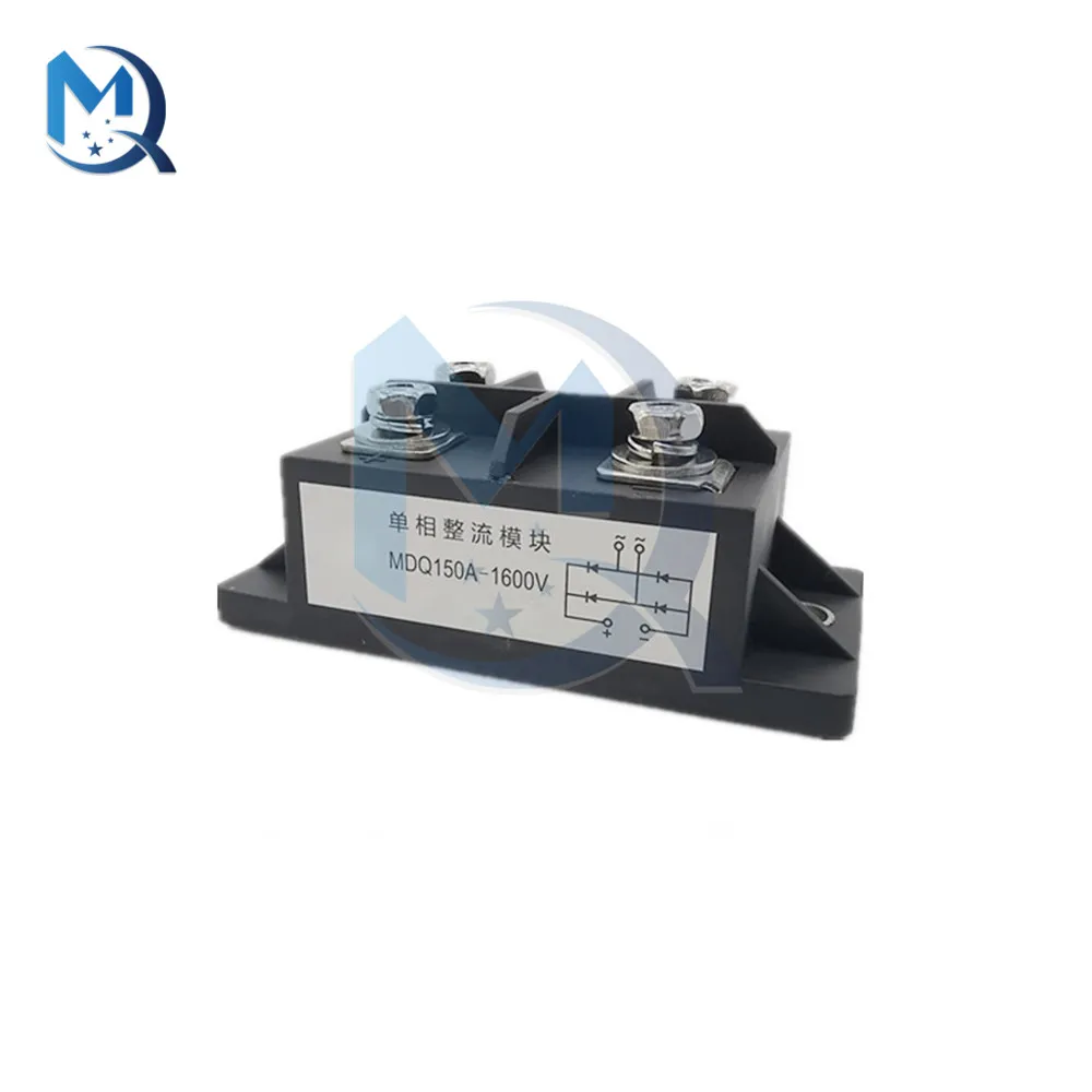 MDQ 150A 1600V Rectifier Single Phase Bridge Modules Diode Rectifier Radiator Copper Base High Power