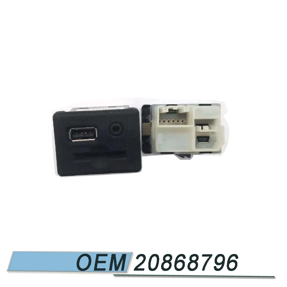 For Vauxhall Insignia & Zafira C USB SD Card + Aux Socket 20868796 3.5MM LINE-IN CONNECTOR ADAPTER