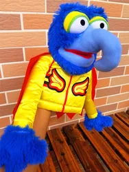 Disney Muppet Show 38Cm Gonzo Puppets Hand Plush Toy Doll