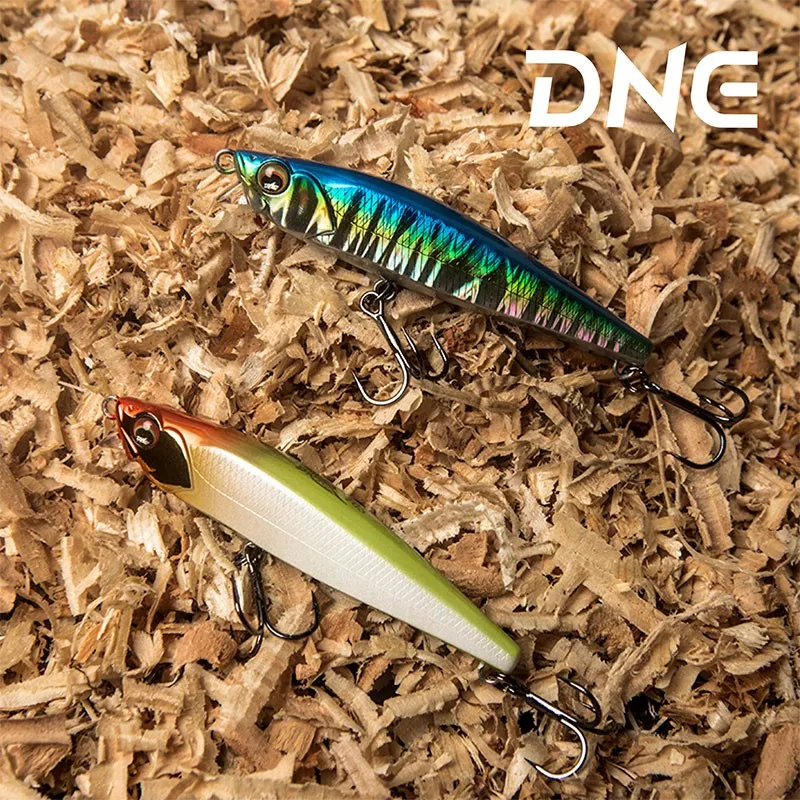 DNE Chansha 70/90mm Long Shot Sinking Minnow Fishing Lure 10g/15g/18g Full Swimming Layer Artificial Wobbler Bass Fake Bait