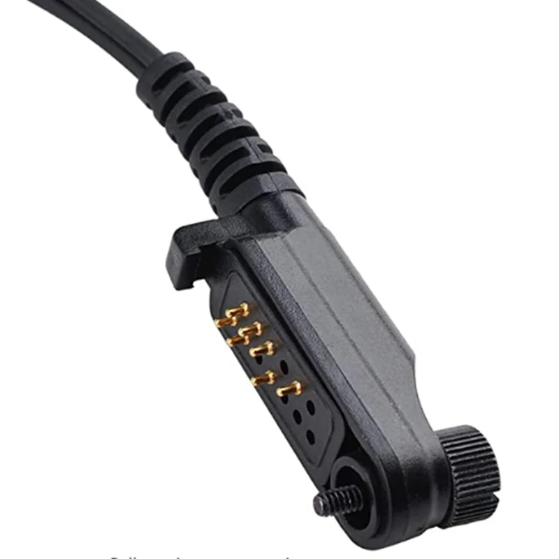 RISENKE-Acoustic Air Tube Walkie Talkie Earpiece Headset for Hytera,PD685,PD605,PD602,PD680,PD682,BP4005,HYT,PD600,PD662,X1p,X1e - Image 2