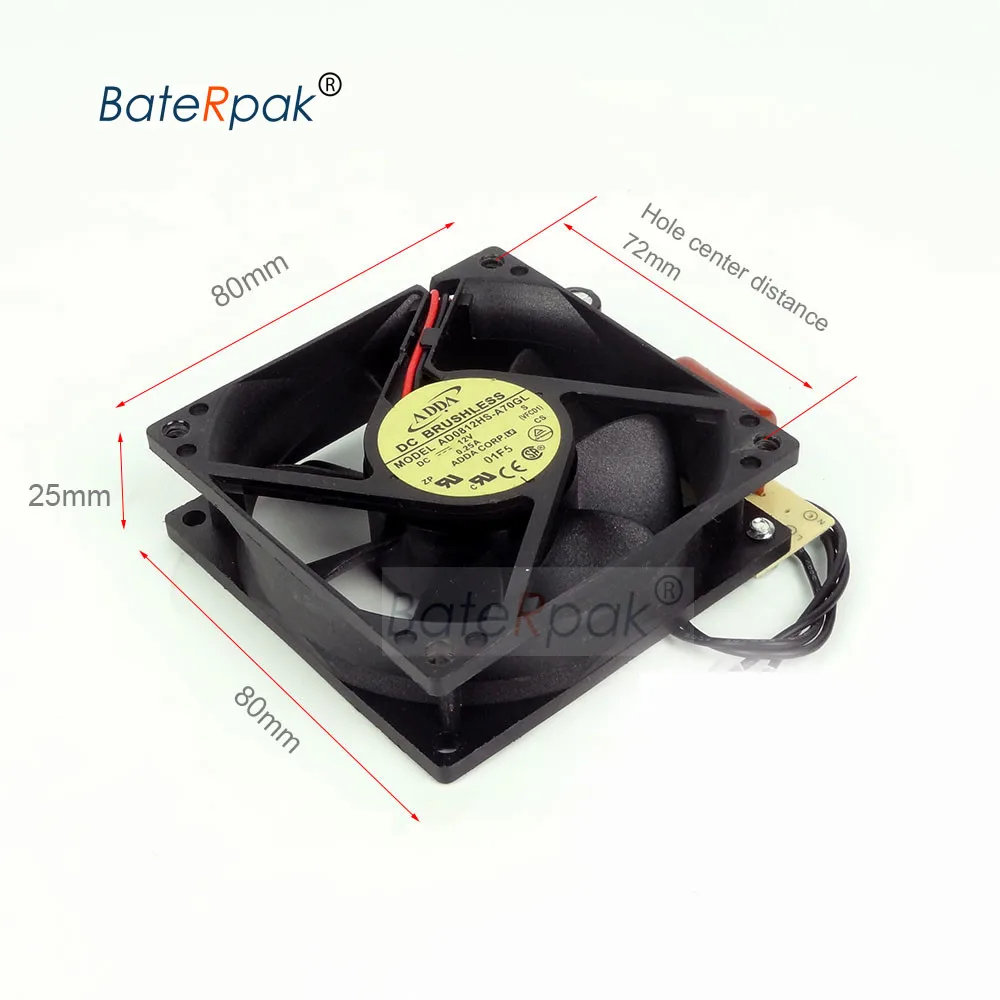 BateRpak هواليان FRB770 تبريد تيار مستمر مروحة ل FR900 ماكينة سد متواصل للشقوق ، YAHENG التيار المتناوب مروحة كونبا الفرقة السدادة قطع الغيار ، 1 قطعة