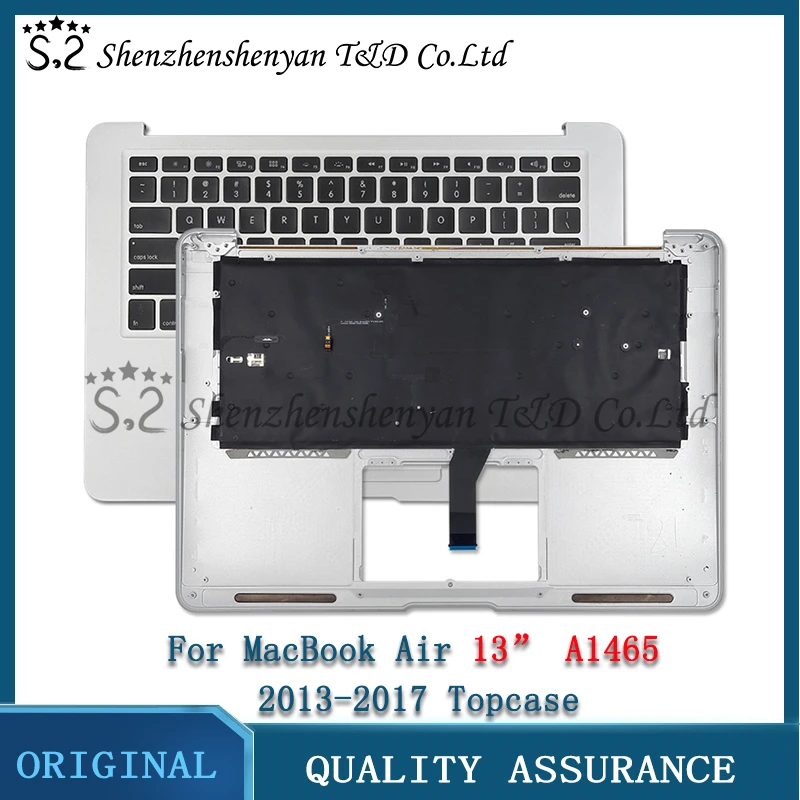 

Like New for MacBook Air 13 "A1466 US SP top case top with Palm Rest keyboard 2013 2014 2015 year 661-7480 069-9397