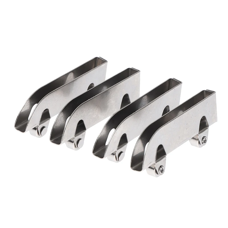 4PCS Iron Pulley 5mm Glass Sliding Door Wheel Clamp Track Roller Runner Mobile Counter Repair Part