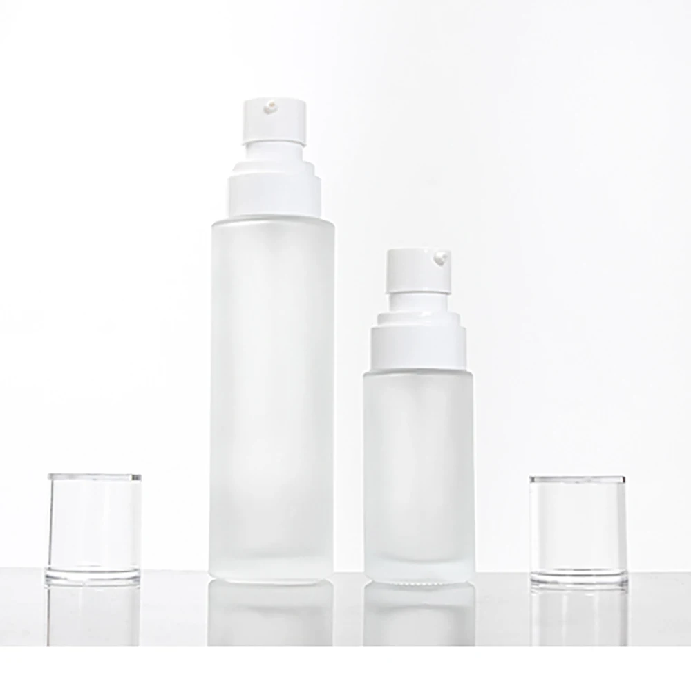 

120 ml spray bottle with clear lid, 4oz shower gel bottle with pump