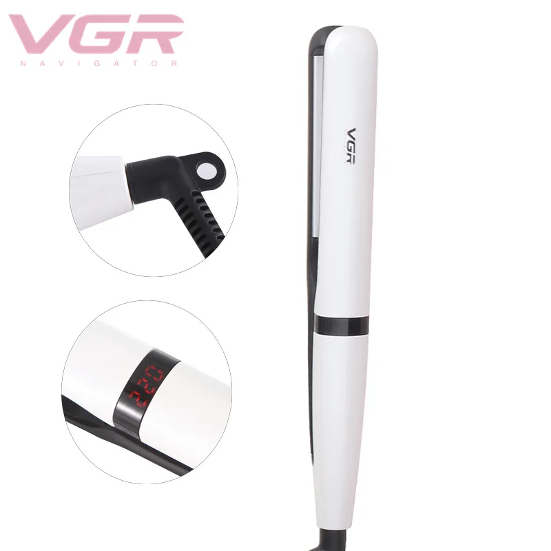 New hair shape dry and wet dual-use splint, roll straight two-use five-speed temperature control straight hair stick.