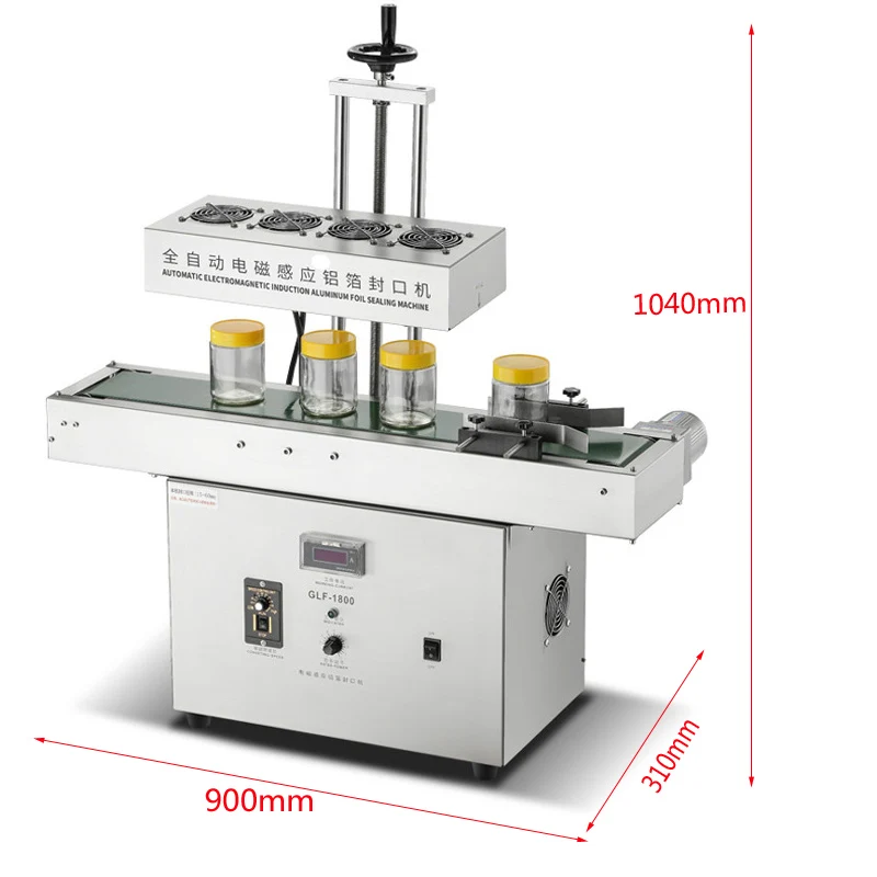 Automatic Plastic Pet Aluminum Can Beer Beverage Can Aluminum Foil Sealing Machine