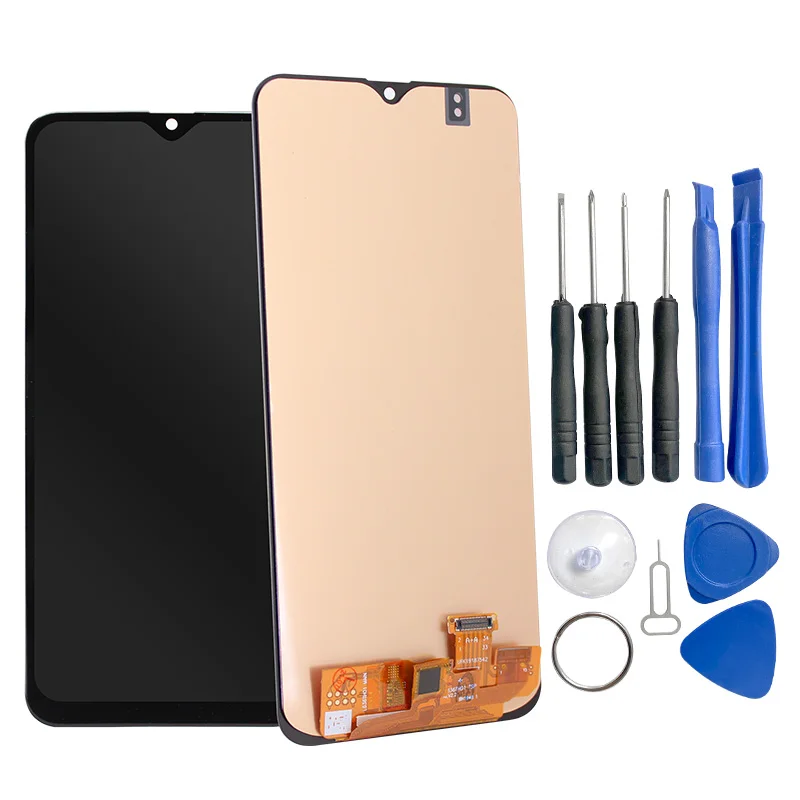 

OLED 6.4inches A205 Lcd For Samsung Galaxy A20 A205 SM-A205F A205FN Lcd Display With Touch Screen Digitizer Assembly Replacement