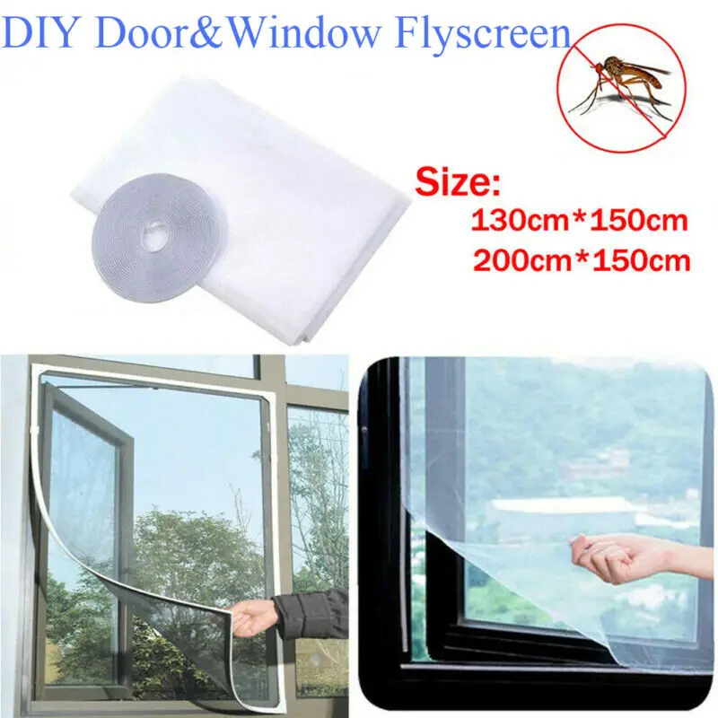 Summer Mosquito Screen Door Screen Anti-Insect Bug Fly Mosquito Magic Magnetic Protection Network Mesh Window Curtain Net