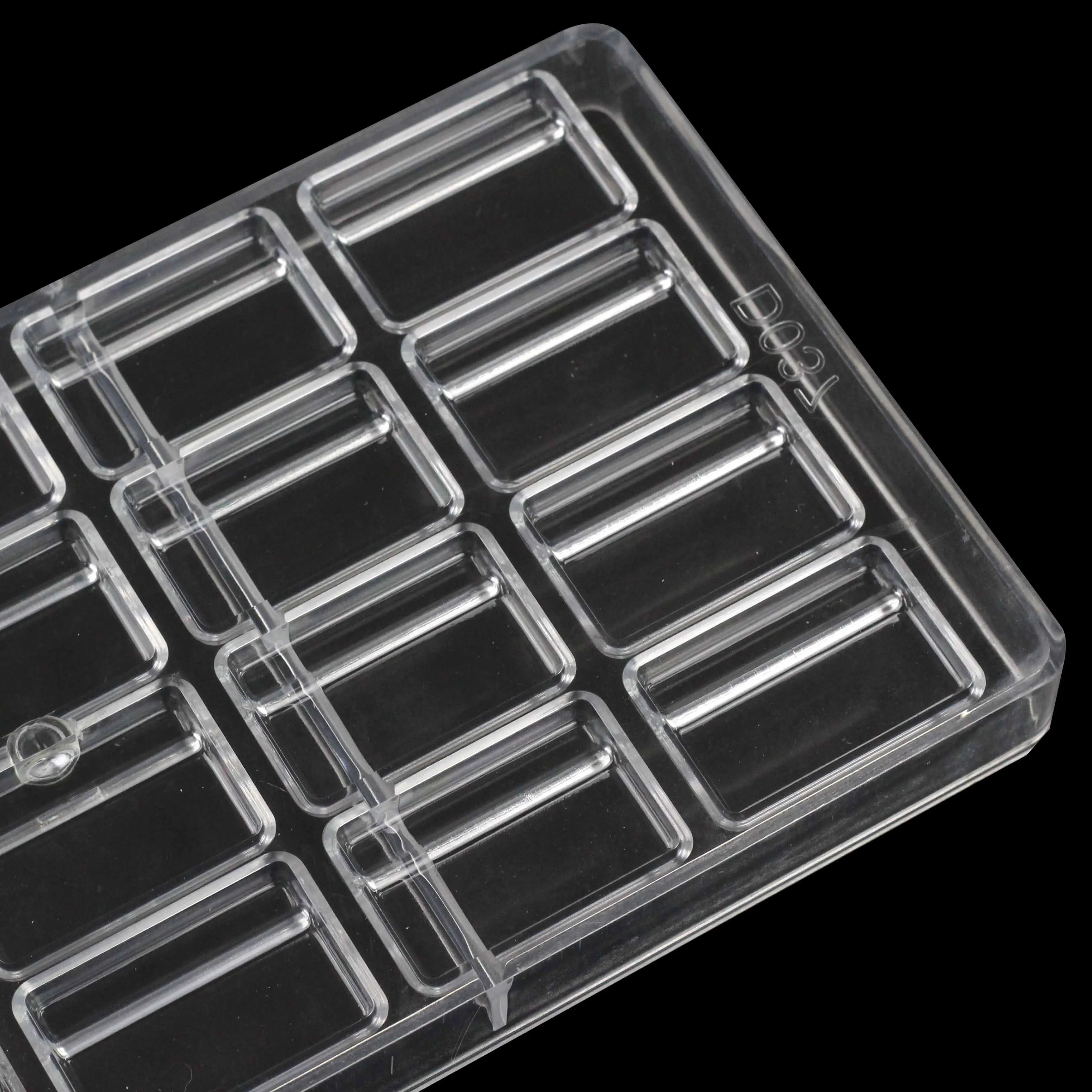 DIY Wholesale polycarbonate chocolate bar mold,  plastic pc candy mold ,  baking pastry dessert cake Decoration chocolate mold