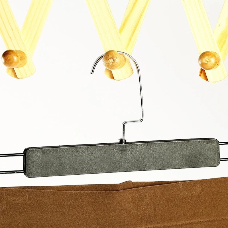 Rustikalen Stil Wand-Montiert Erweiterbar Holz Mantel Rack Kleiderbügel mit 10 Pegs Haken Regal für Hängende Kleidung Hut Kaffee becher 85DA