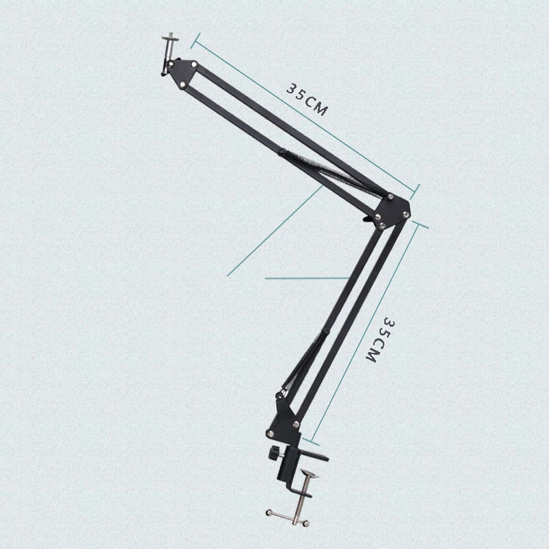 360 Độ Cánh Tay Dài Chân Đỡ Tương Thích Điện Thoại Di Động Máy Tính Bảng Kẹp Chụp Ảnh Ánh Sáng Giá Đỡ/Điện Thoại Thay Thế