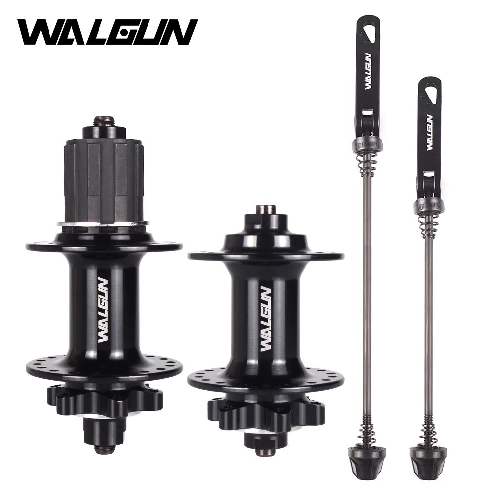 2022 WALGUN Bike Hub 135MM MTB front rear bicycle hubs Quick Release set 32H 36H Disc Brake Hub for 8 9 10 11 Speed Bike Parts