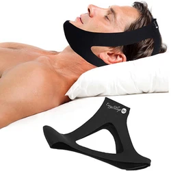 Anti Snore Belt Stop Snoring Chin Strap Woman Man Night Sleeping Aid Tools Snoring Protection Jaw Stop Snore Bandage One Size