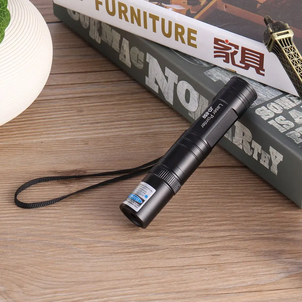 (Do not provide batteries)Cat Keychain Fun Green Light Portable Laser pointer LED Training Torch Pet Cat Tickle Toy Flashlight