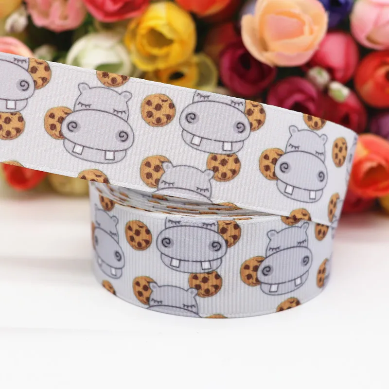10 Yards 1'' 25MM Ripsband mit Tiermotiven für Haarschleifen, DIY-Bastelmaterial Y19122403 – Detail 5