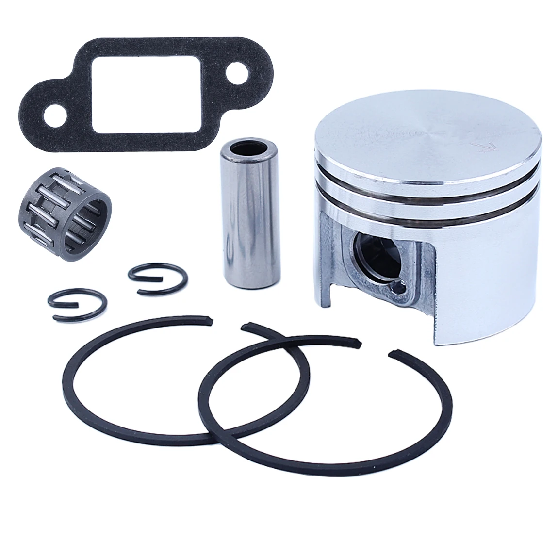 Piston Ring 38mm Bearing 10mm Pin Muffler Gasket Kit For STIHL MS180 018 MS 180 Chainsaw Replace Part 1130 030 2004 бензопила
