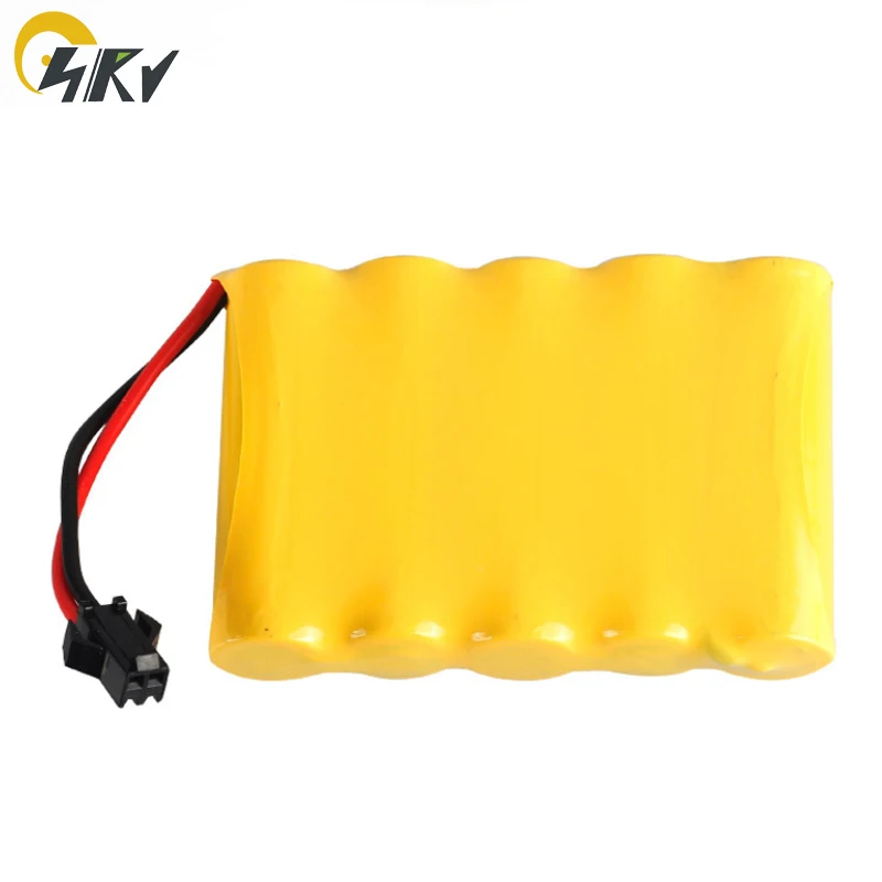 6V NICD AA 700mAh akumulator zabawki zdalnie sterowane akumulator 6V NIMH akumulator NICD ładowarka