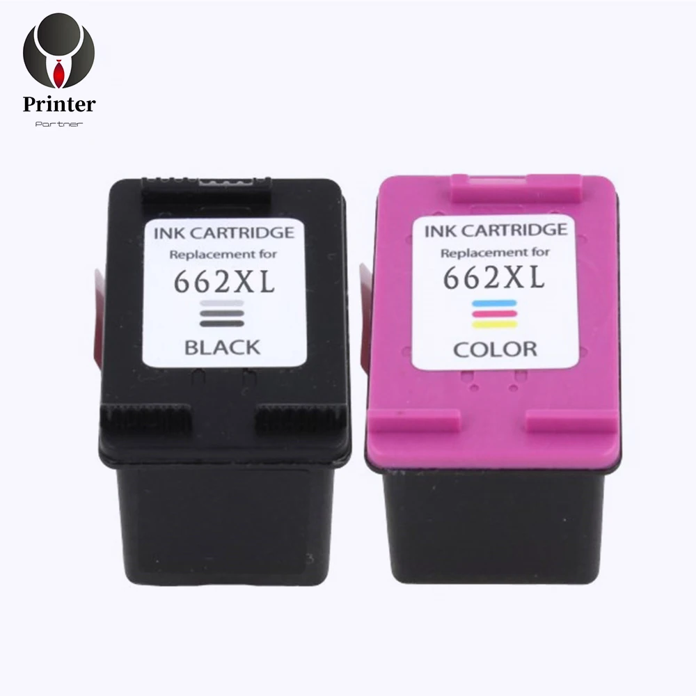 

Printer-Partner premium quality ink cartridge 662 compatible for hp 1015 1515 2515 2545 2645 3515 4645 printer