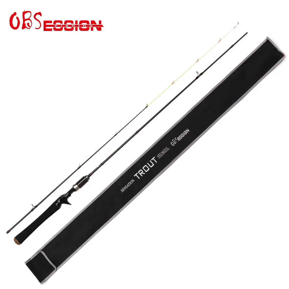 OBSESSION STC Trout Rod Fishing UL Action Sensation Spinning Casting Rod 6'3/6'6 Fishing Baitcasting Rod