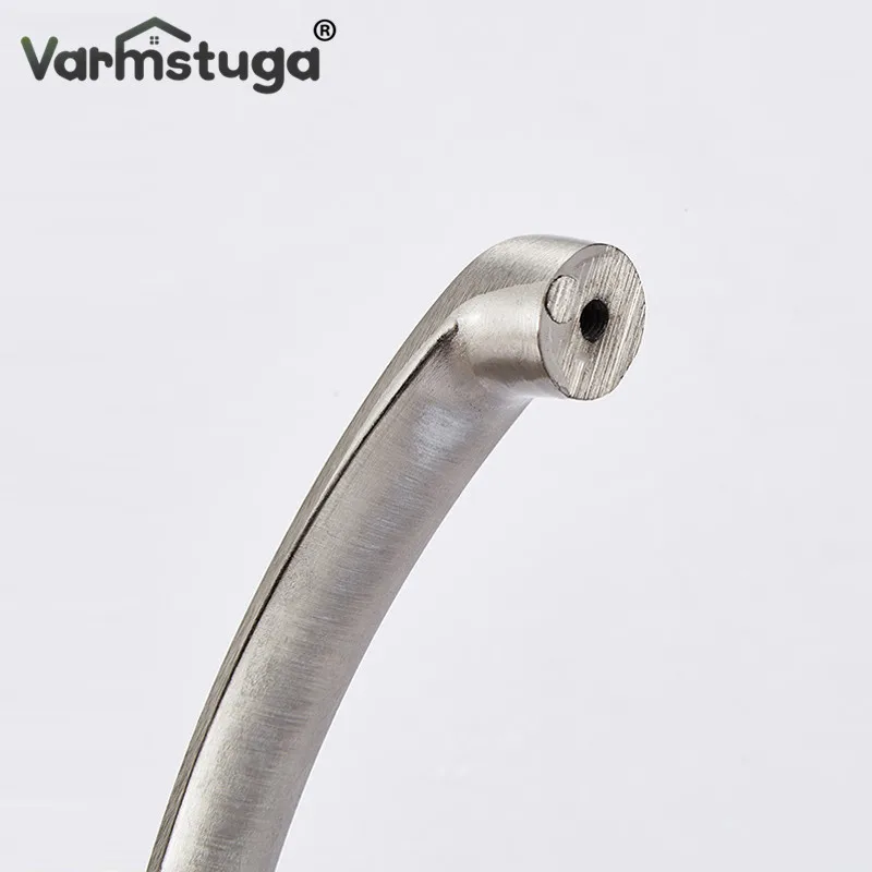 VARMSTUGA Cabinet Handles Knobs Aluminum Alloy Door Kitchen Knobs Brushed Cabinet Pulls Drawer Modern Furniture Handle Hardware