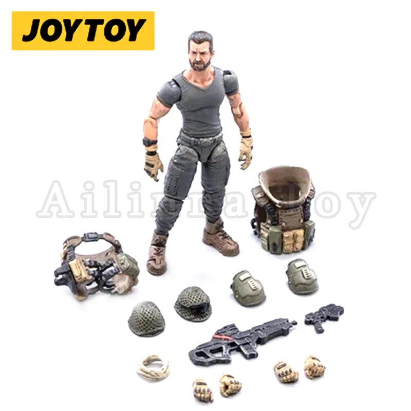 JOYTOY-figuras de acción de personajes de fuente oscura, colección de Anime, modelo militar, 1/18, Envío Gratis, 3 unidades por Set