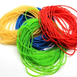 diameter 2mm Solid Elastic Rubber Fishing Line Fishing Rope Elastic Rope Tied Fishing Line Buffer Release Elastic Rubber Rope