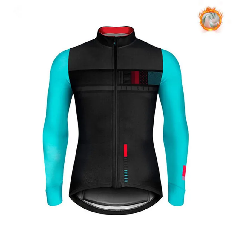 2022 Maillot Ciclismo Invierno Long Sleeve Cycling Jersey Bike Clothing Shirts MTB Bicycle Wear Winter Thermal Fleece Spain