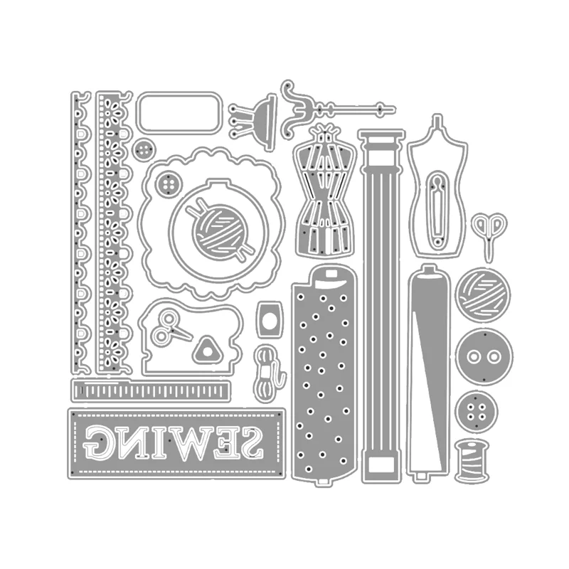 Nowy 2021 warstwowe wykrojniki i Scrapbooking dla wytwarzanie papieru krawiec sklep tłoczenie ramki ręcznie robione kartki