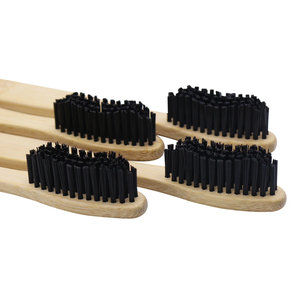 12 Pieces Firm Toothbrush Extra Hard Large Brush Head Bamboo Toothbrush Manual Toothbrush Hard Bristles