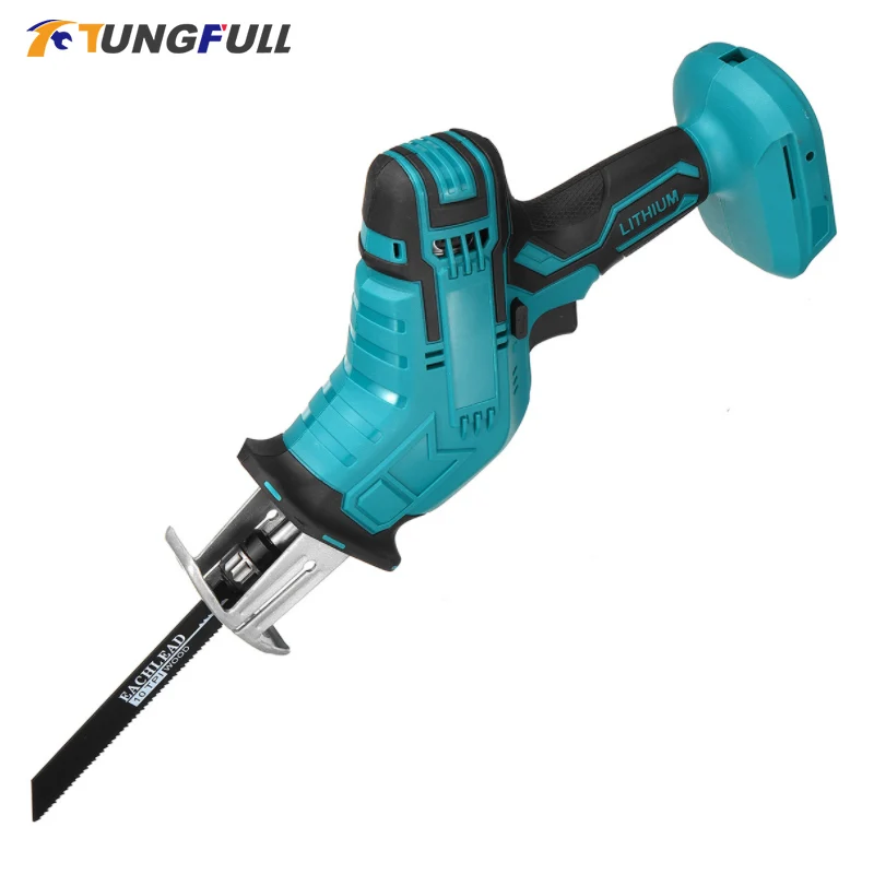 Cordless Reciprocating Saw Portable Electric Saw Metal Wood Cutting Machine Jig Saw Cutting Machine Power Tool Kit