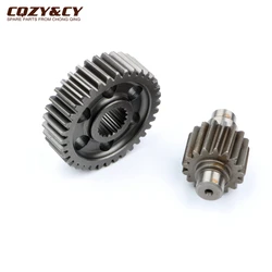 secondary transmission gear kit racing 17/36 +31% for SYM Super Duke 125cc (A125Q2) 4-stroke scooter