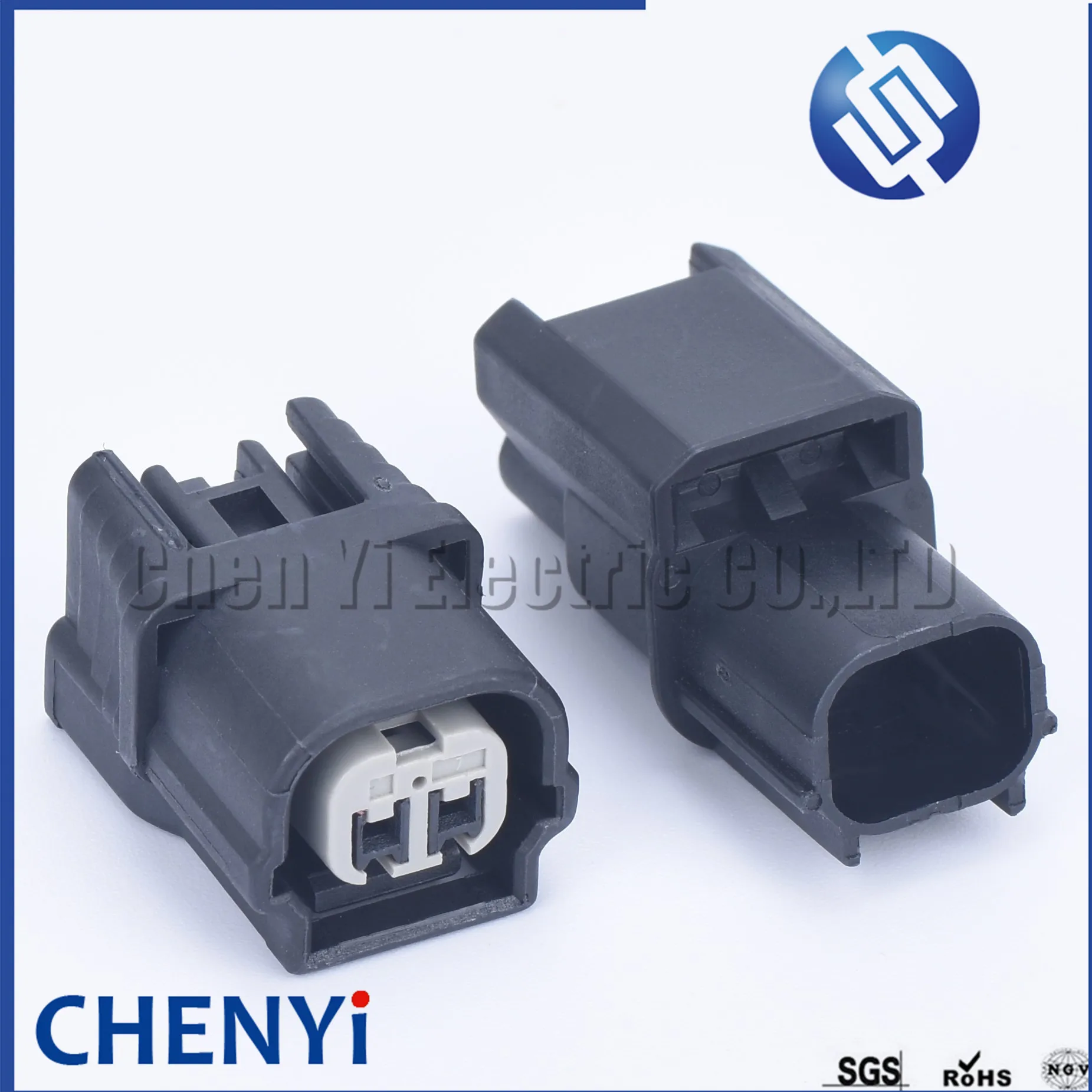 2 sets 2 Pin way HV 040 Male or Female Auto Connector ABS Sensor Plug Press Switch Ignition Coil For Honda 6189-7036 6189-6905