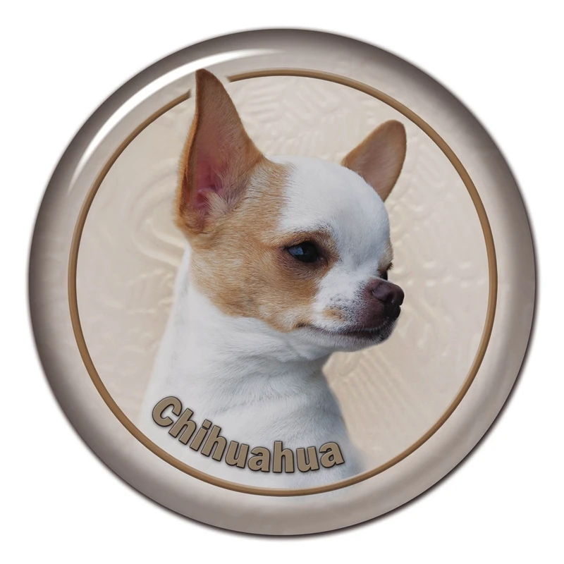 

B0812 #13 см/17 см самоклеящаяся наклейка Chihuahua Dog V4 Автомобильная Наклейка Декор на бампер заднее окно ноутбук