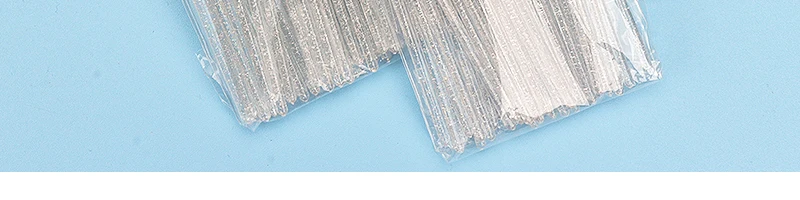50Pcs Kosmetische Wimpern Pinsel Wimpern Make-Up Pinsel Einweg Weiß Kristall Mascara Zauberstäbe Pinsel Wimpern Verlängerung Werkzeuge – Detail 11