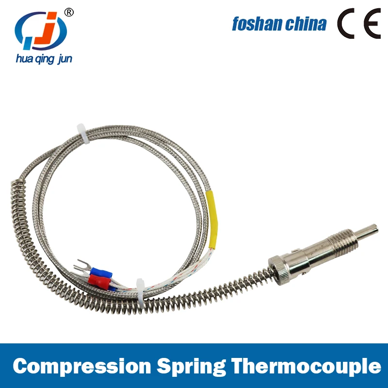 Huaqingjun Thermo-Widerstandssensor mit langer Feder für Automatisierungsgeräte