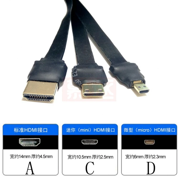 Adaptador de 90 grados compatible con FPV HD, funda de silicona de 5cm para proteger la cinta FPC, espaciado de cable plano HDTV, conector de