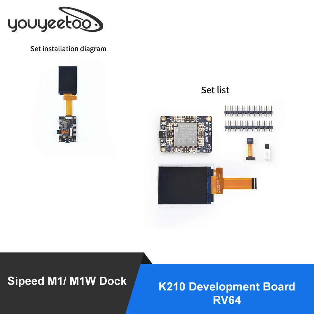 sipeed m1 m1w dock k210 pol placa 1 rv64 ai para computacao de bordas 01