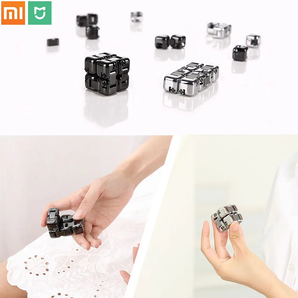 Original Xiaomi Mijia Finger Bricks Stress Relief Spinner Toy Smart Fingertip Building Blocks Toys Xiaomi Home Gift for Kids