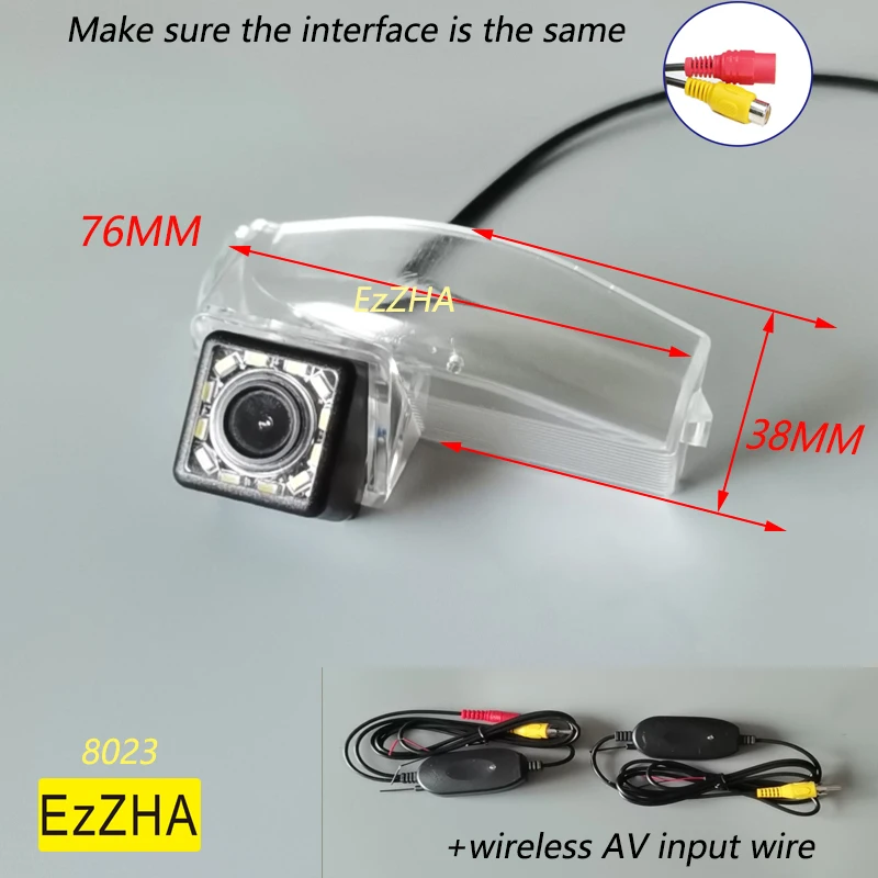 

Car rear camera car monitor parking system backup viewer reversing monitor rearview camera for Mazda 2 /for Mazda 3 night vision